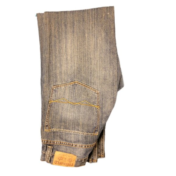 Women's Boot Cut Jeans - Classic Blue - Picture 2 of 8